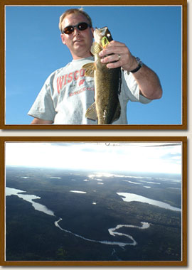 Walleye and pike fishing in Sioux Lookout, Ontario