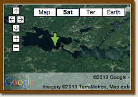Click for Google Map of Tuk Bay Lac Seul